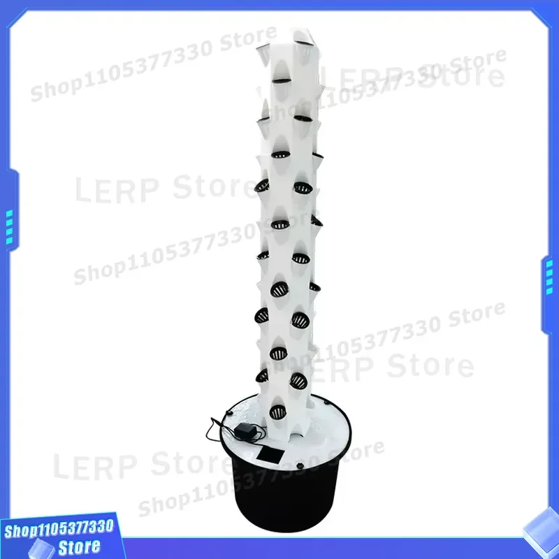 Vertical Hydroponic Garden System Indoor Plant Growing Kit Automated Irrigation Tower for Home Vegetable Herb Cultivation