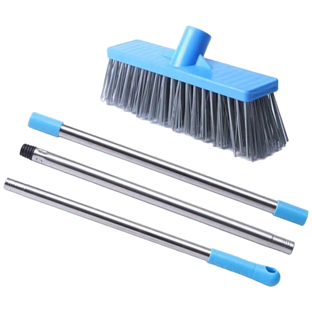 

Long Handle Cleaning Brush Stiff Bristle for Bathroom Cleaning Brush Long Handle Bathroom Kitchen Shower Tile Scrubber Steel