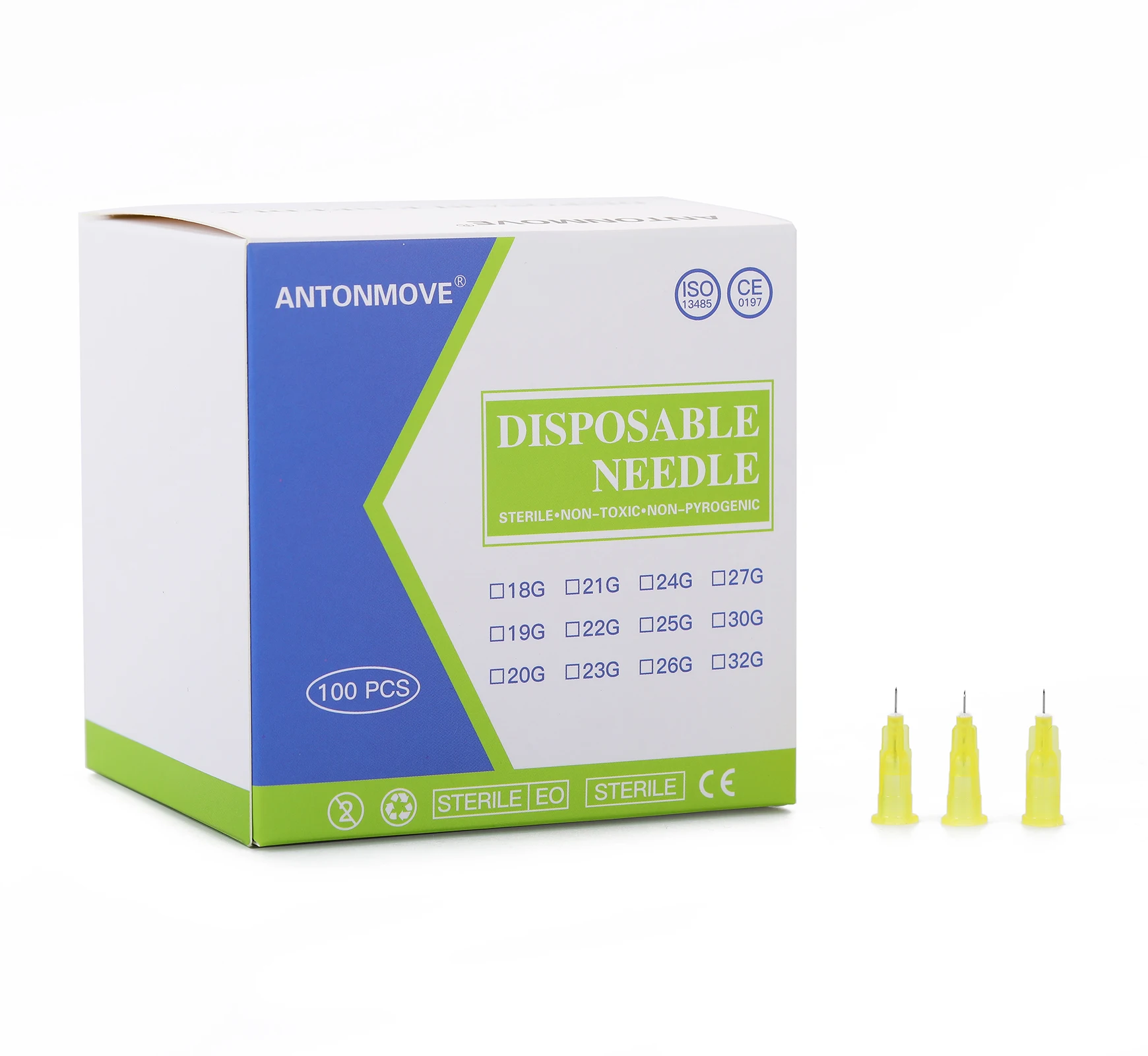 Imagem -03 - Agulha de Seringa Médica Descartável 21g 38 mm 29g 13 mm 30g 13 25 mm Irrigador de Dentes Pequenos Indolor Estéril Ferramenta de Cuidados com a Pele