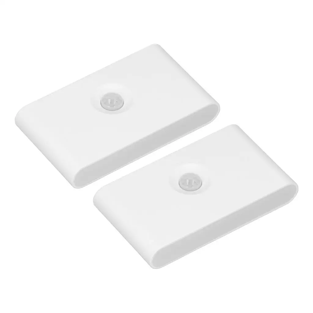 LED Smart Night Light Motion Sensor USB Charging Cabinet Magnetic React In Chain For Corridor Bed Bottom Removable Magnetic