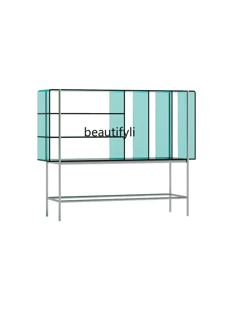 

xzqNew Arrivals Medieval style household floor-to-ceiling multi-layer shelves, modern designer acrylic storage, wall storage bo