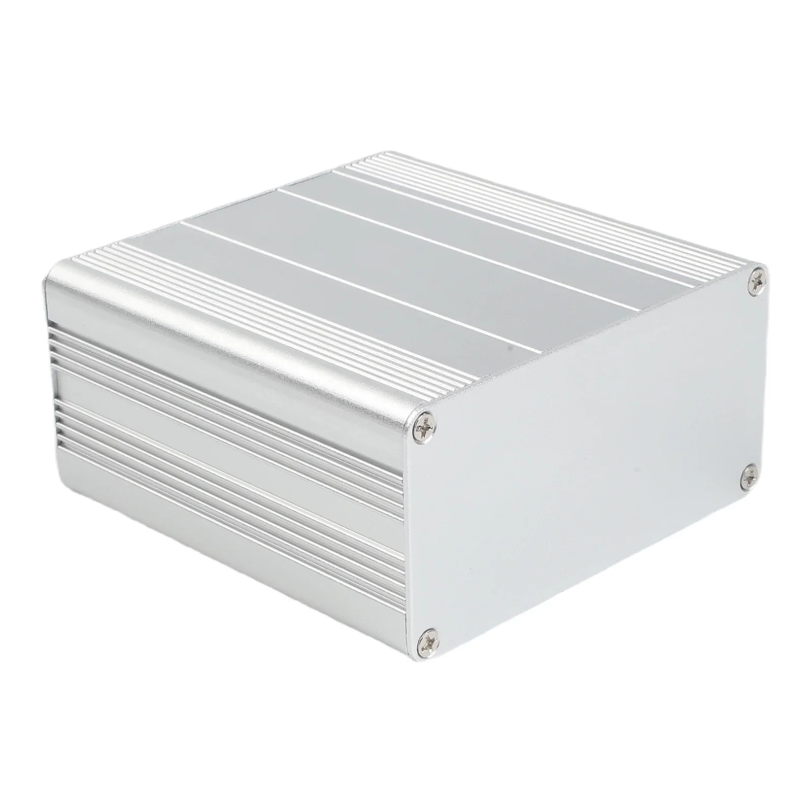 Aluminum Project Case with Innovative Sliding Cover Designed for Secure PCB Mounting in Various Electronics Projects