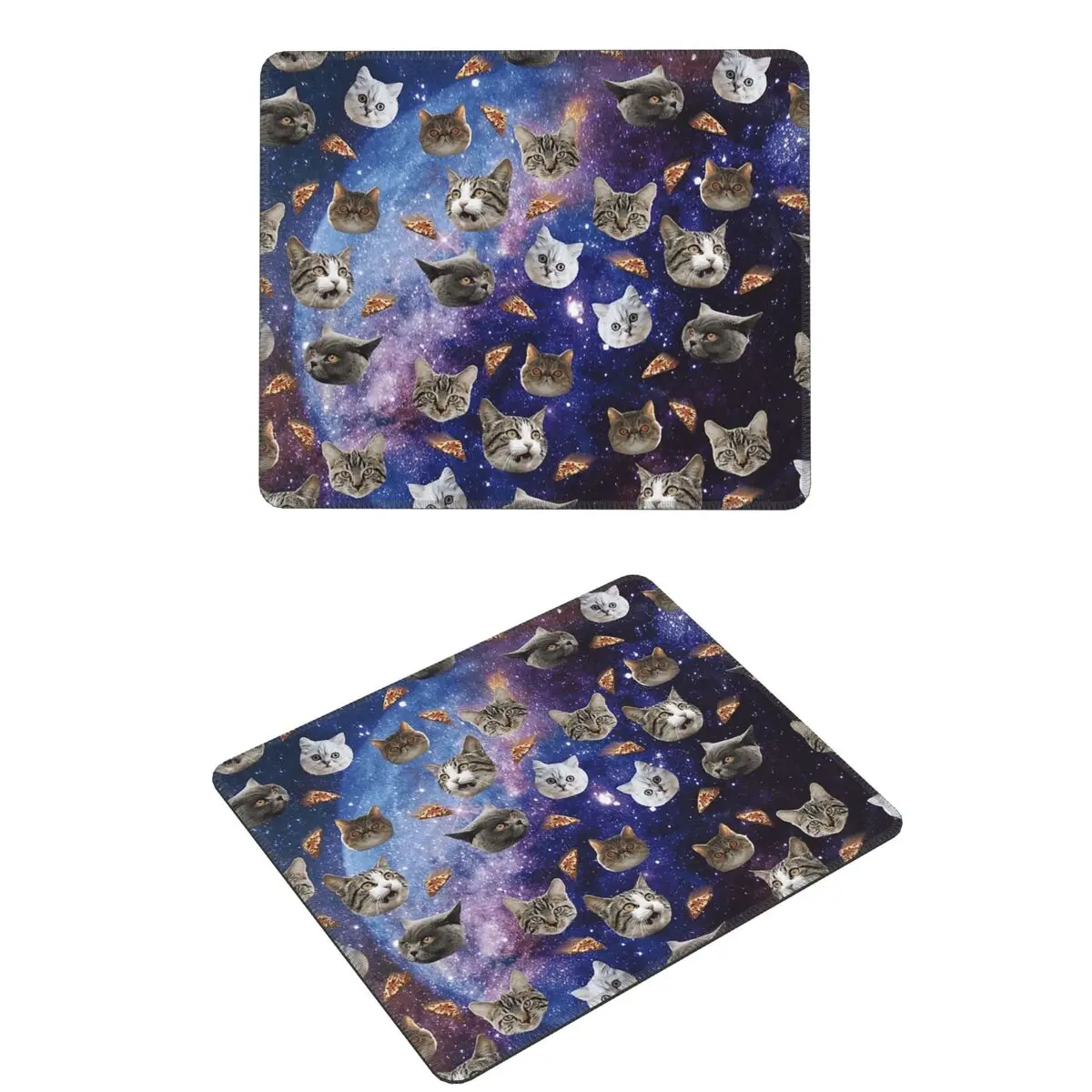

Коврик для мыши с космическими кошачьими головы, компьютерная клавиатура, коврик для мыши, геймерский коврик для ноутбука, офисные коврики для стола