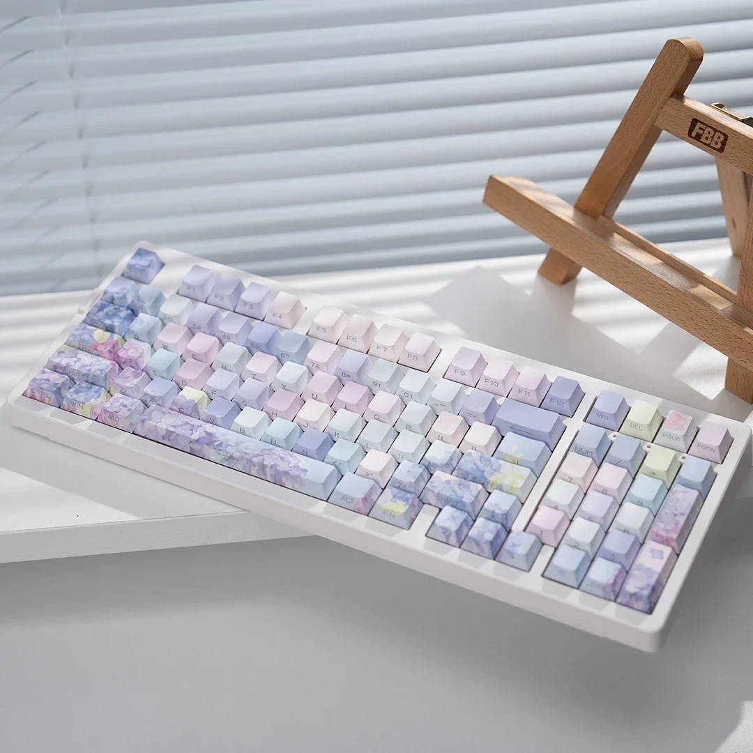 

Side engraved keycap original height character light transmission PBT five-sided thermal sublimation 108 98 75 87, etc