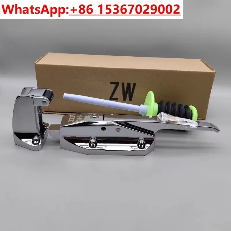 

Thickened zinc alloy cold storage convex door lock Snow cabinet door handle Refrigerated cabinet handle ZW-1178 flat