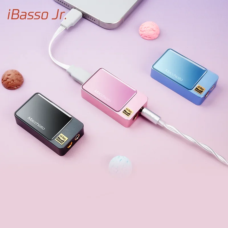 IBasso Jr.Macchiato Audio Tragbarer Verstärker Dongle DAC-AMP HIFI USB DAC Kopfhörerverstärker