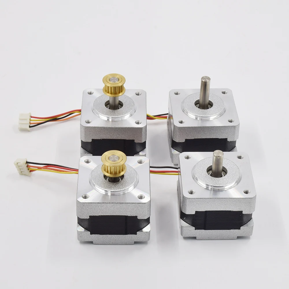 14H33HM NEMA 14 Micro 35MM Hybrid Stepper Motor  2-Phase 4-Wire Stepping Motor 5mm Shaft Pulley Gear for 3D Printer CNC Robot