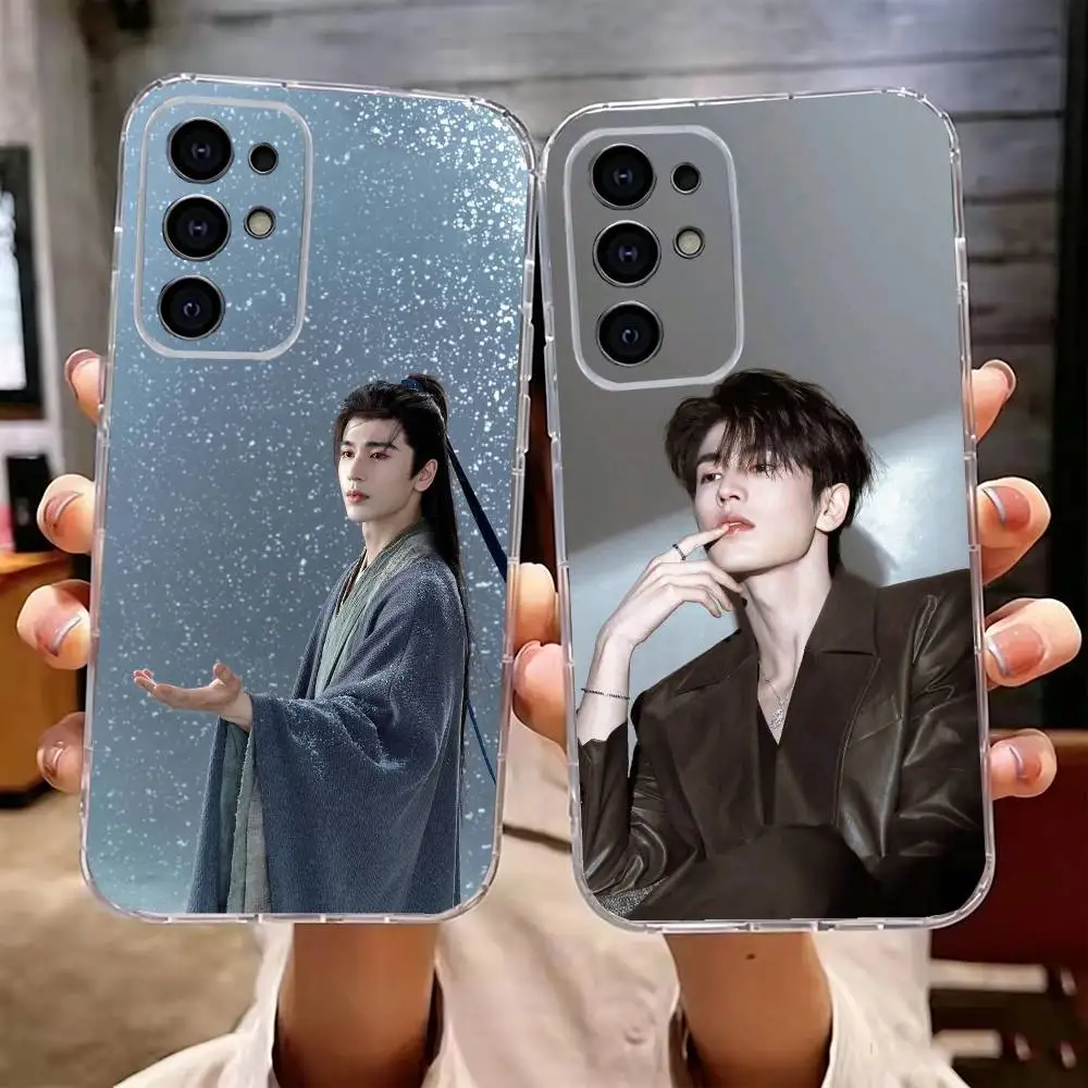 Chinese Actor Z-Zhanglinghe  For Samsung Galaxy S25 S24 S23 S22 S21 S20 S26 FE Ultra Plus Transparent Cover