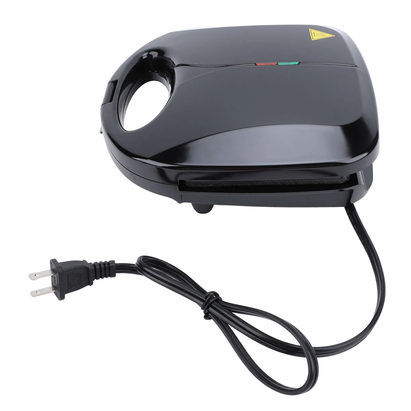 Electric Double Sided Grill Machine 750W Rapid Heating Non Stick Hot Plate for Steak Breakfast Sandwiches Home Kitchen Appliance