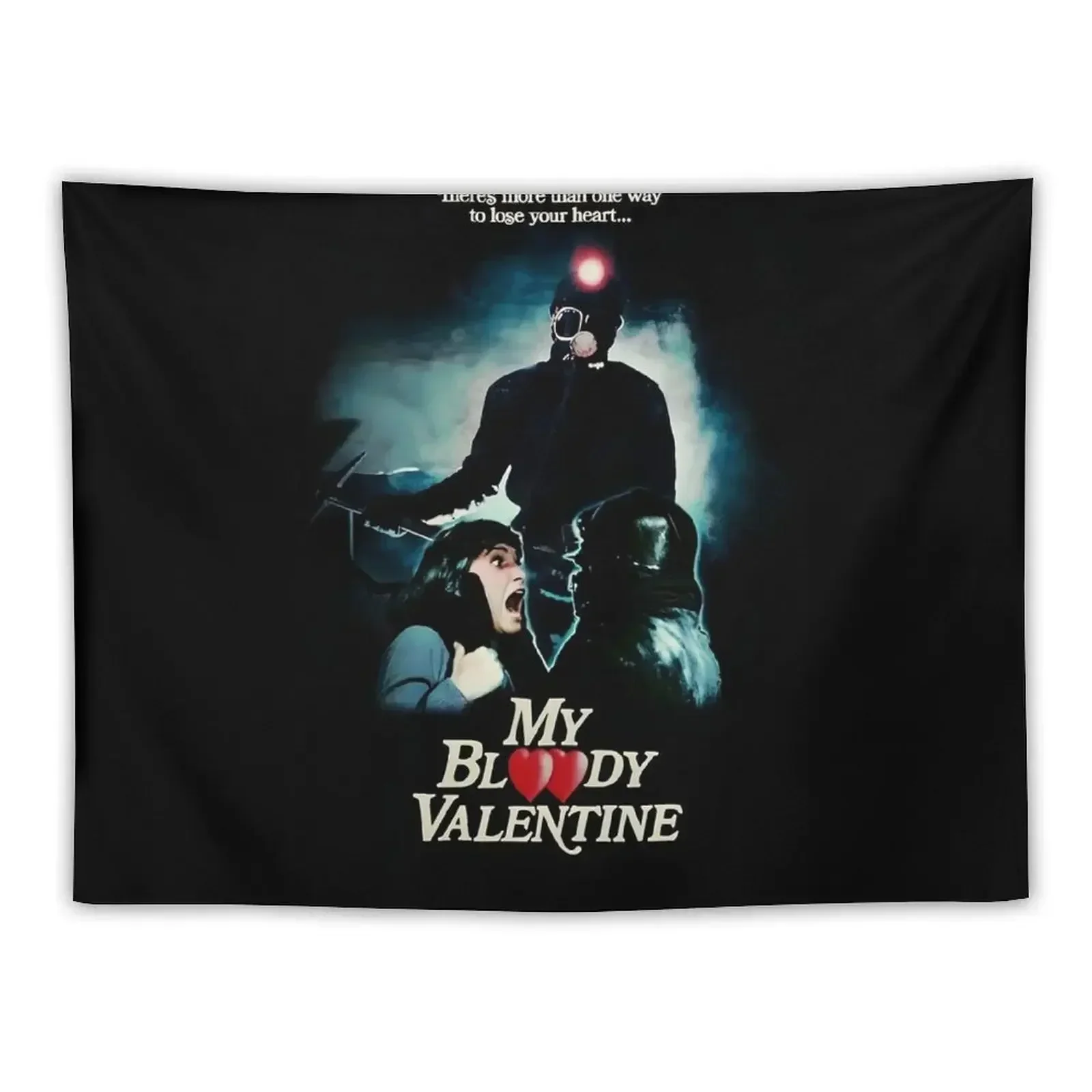 My Bloody Valentine film (1981) - Eighties horror movie Tapestry Decoration Wall Aesthetic Room Decor Tapestry