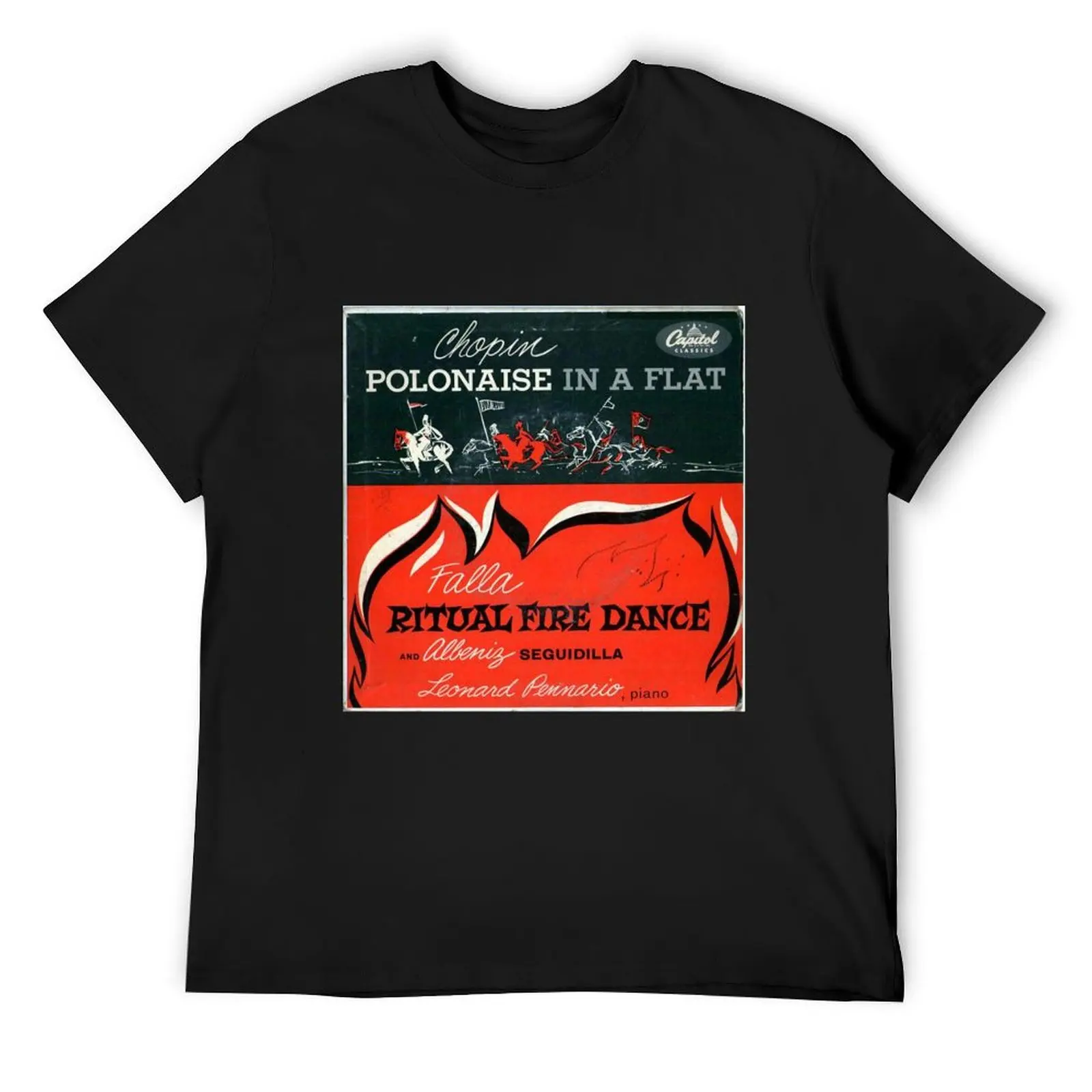 

Chopin, Polonaise, Falla, Ritual Fire Dance T-Shirt cute clothes vintage men t shirts
