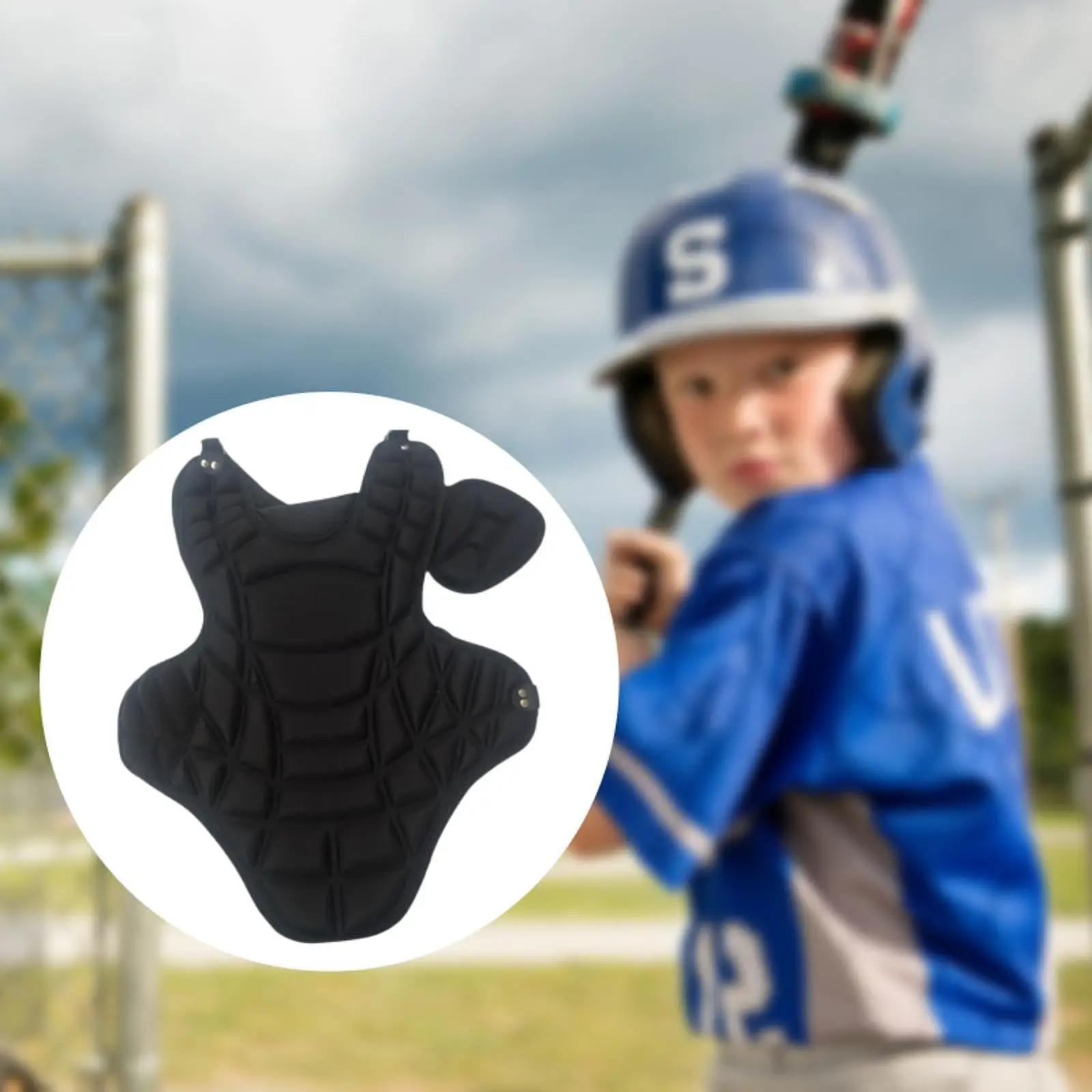 Professional Catcher Chest Protector ABS Material Softball Baseball Body Protective Gear for Outdoor Game Training