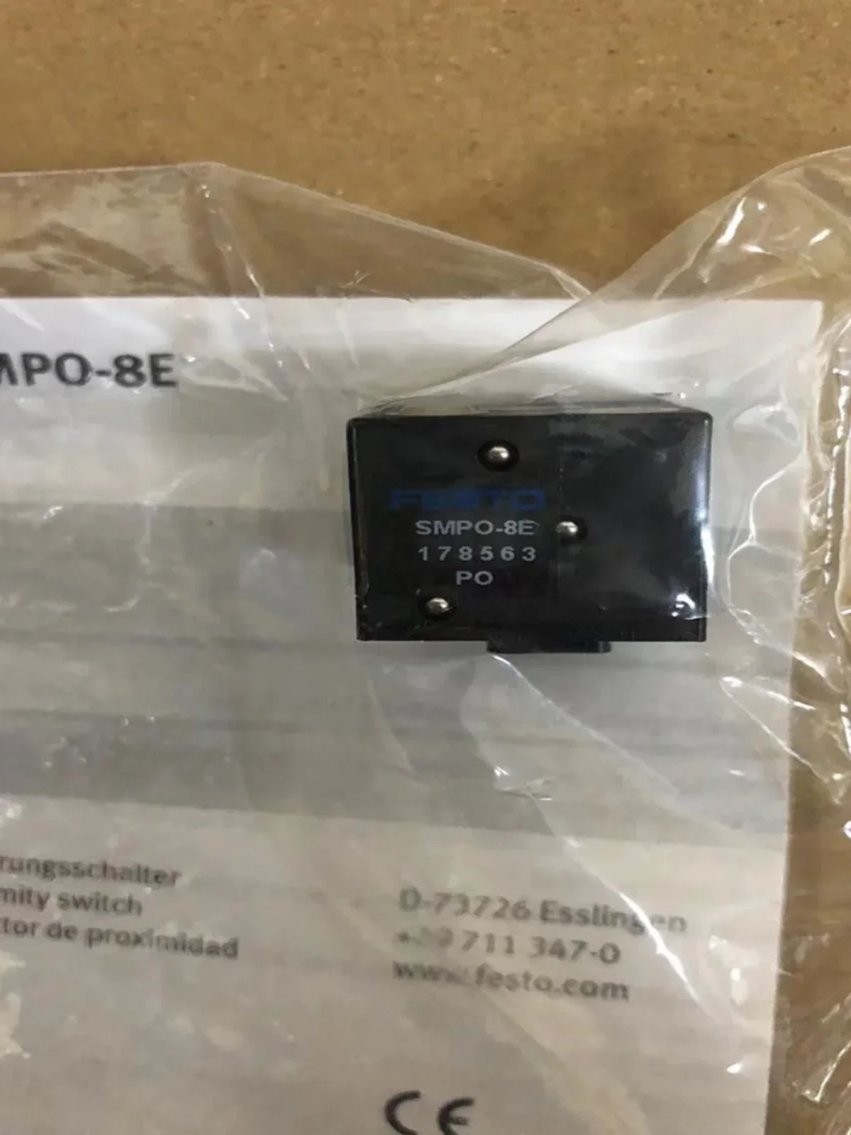 Proximity switch SMPO-1-H-B 31008 SMPO-8E 178563 pneumatic genuine original