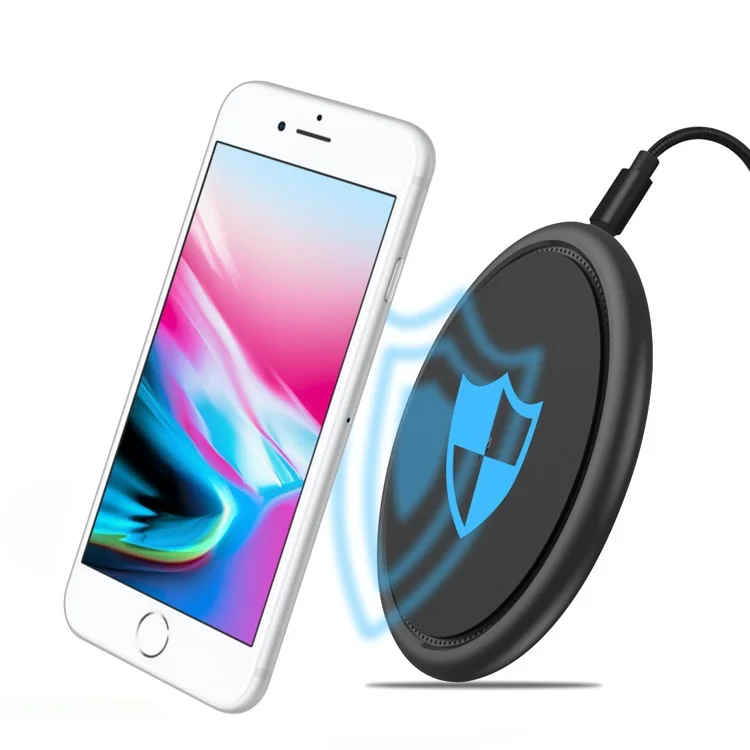 Wireless Mobile Phone Charger Qi-Certified 10W Max Fast Wireless Charging Pad for Galaxy S20 S10 S9 S8, Note 10 9 8