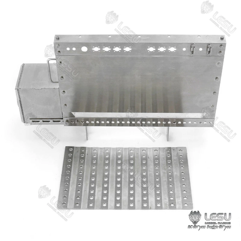 Tool box LESU 1/14 truck TGX simulation assembly line baffle pedal decorative parts assembly tractor DIY modification