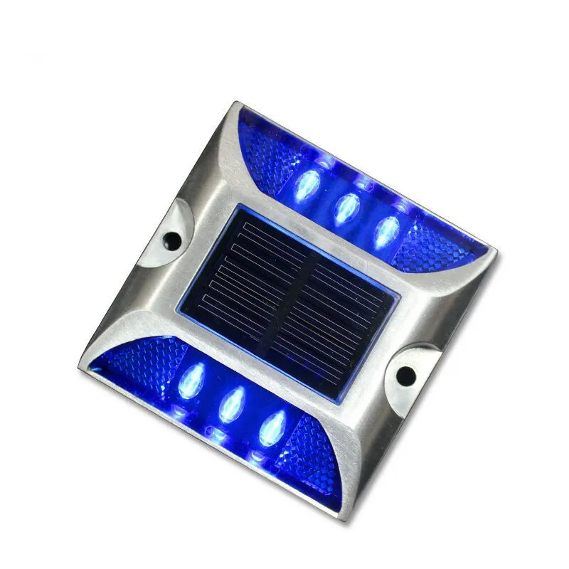 Aluminum Raised Pavement Solar LED Road Stud, Solar Led Road Reflector Cat Eye, Motorway Solar Road Stud Flashing Light