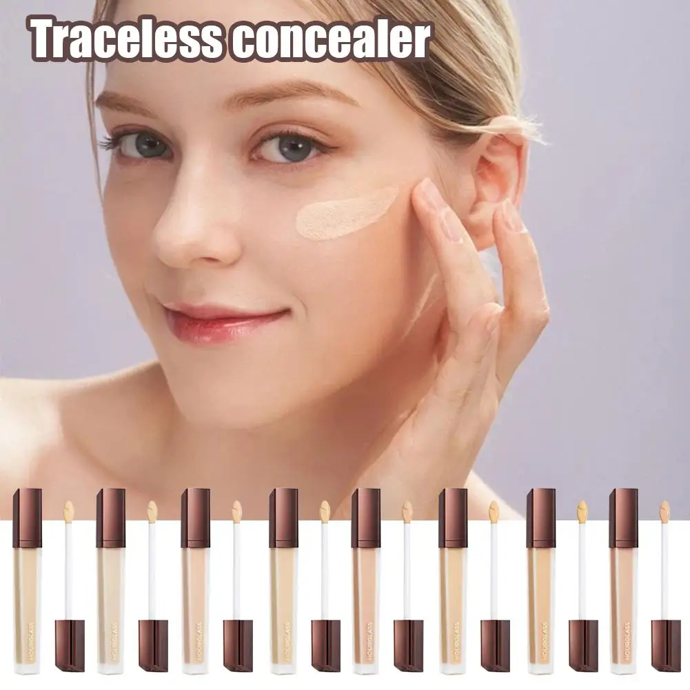 Corrector de ojos de reloj de arena, cubierta líquida, ojeras, acné, Cosméticos naturales, cubierta iluminadora, marca de acné, maquillaje de ojeras