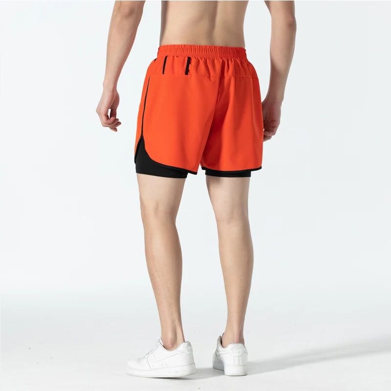 2024 Summer New Sports Shorts for Men\'s Outdoor Running Quick Drying Breathable Shorts for Men\'s Leisure Elastic 3/4 Pants