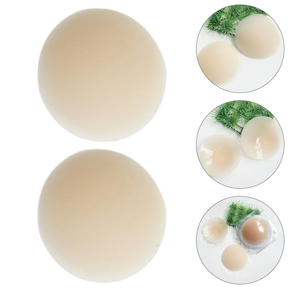 1 زوج غير مرئية الزفاف الصدرية سيليكون الصدر ملصقات مكافحة عثرة الحلمة يغطي للنساء سلس الملابس الداخلية البديل الثدي