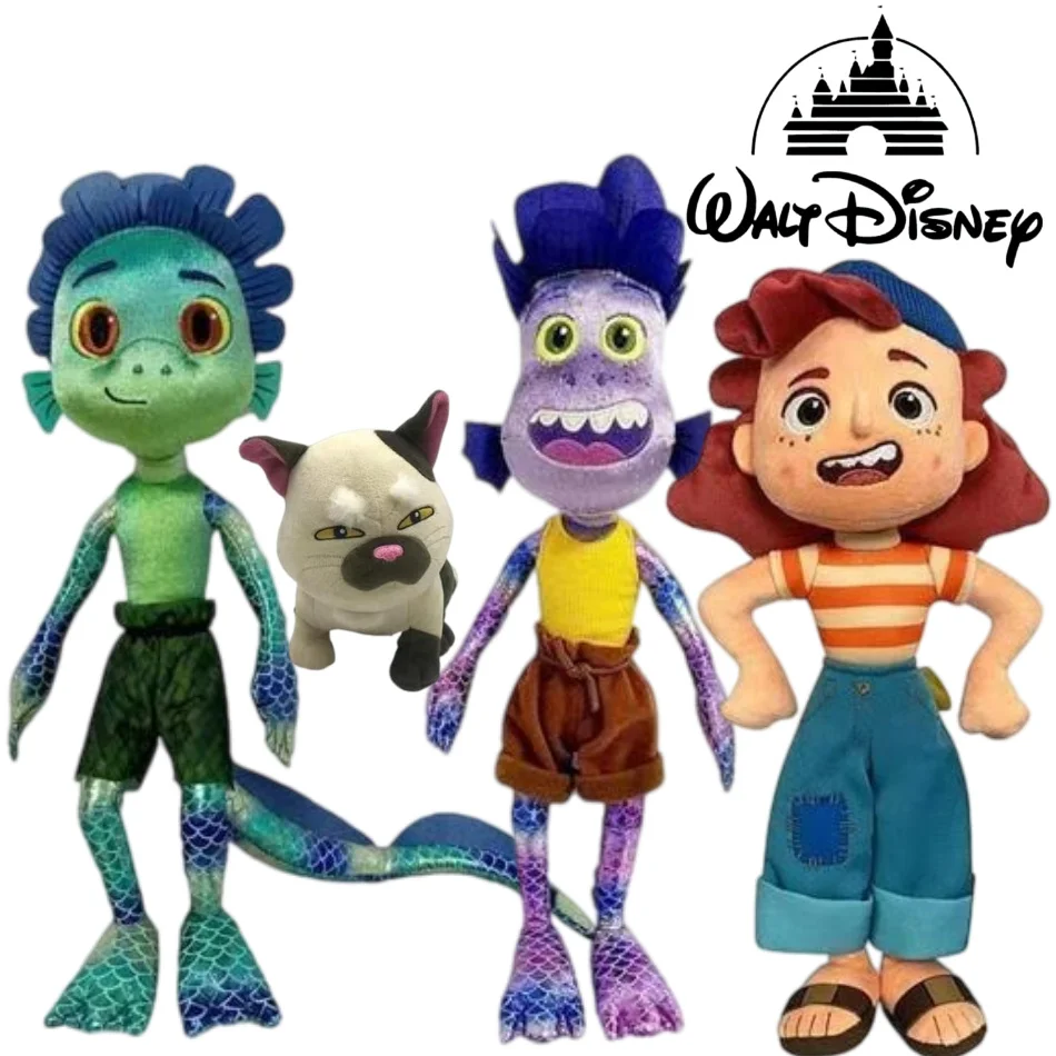 

18-45 см Disney Pixar фильм Лука Alberto морской монстр плюшевая игрушка мультяшный кот фиолетовая девушка мягкие игрушки рождественские подарки для детей