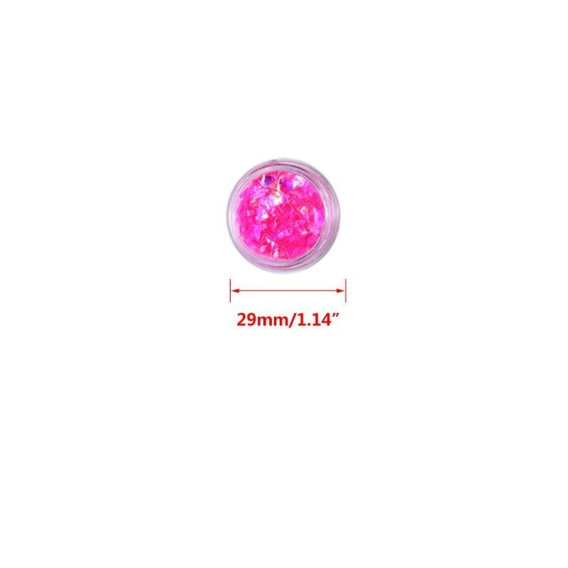 573B Colorful Epoxy Resin Filler Manicure Material DIY Crystal Clothing Accessory