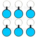 Round Light Blue