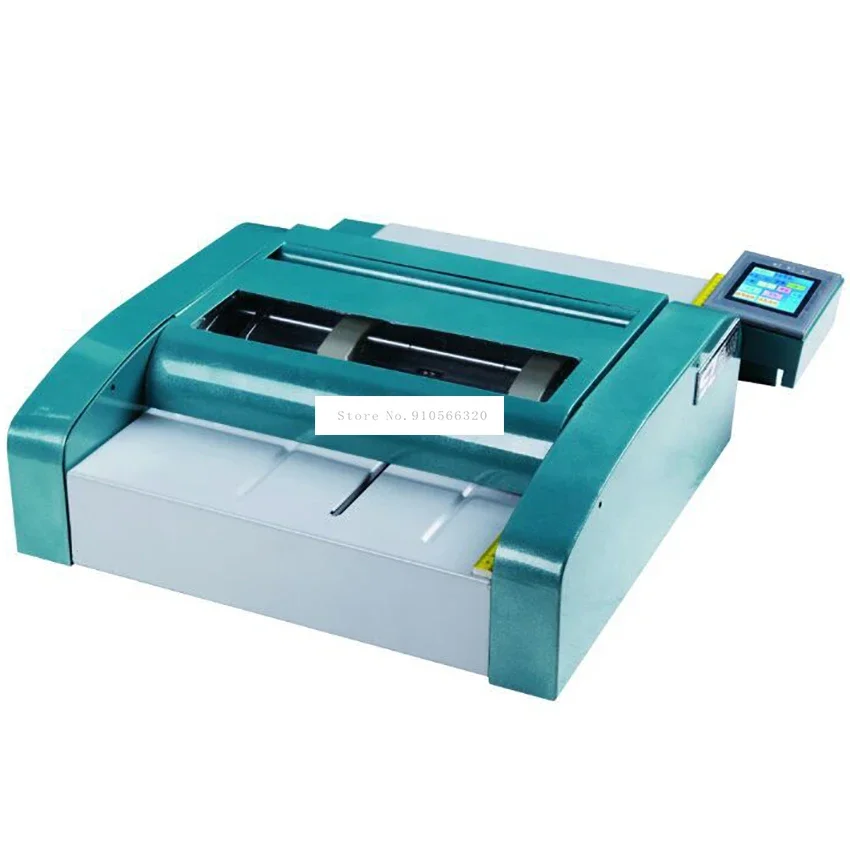 SL8201 A3 Automatic Folding Machine Saddle Stitch Binding Machine Desktop Stapler 220/110V Electric Automatic Binding