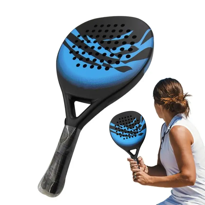 

Paddle Racquet Beach Racket Tennis Carbon Shock-Resistant Sports Equipment For Women Men Mother Dad Father Adults Beginners