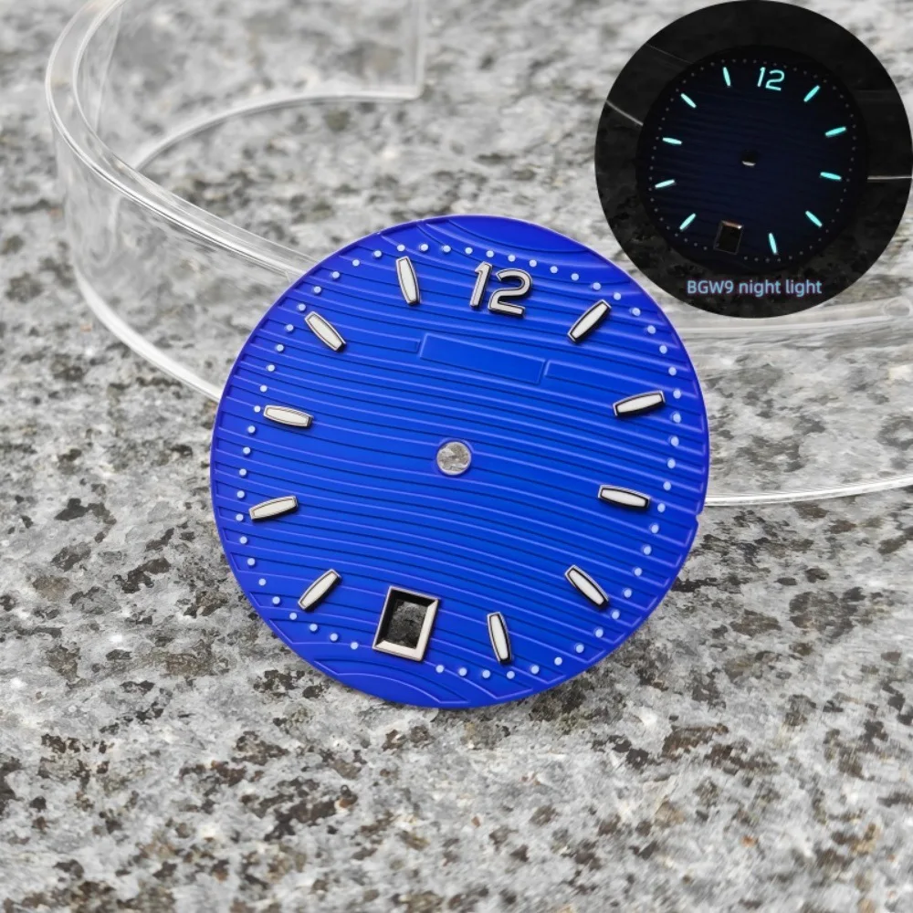 Watch Accessories 30.5mm Watch Replace Dial with BGW9 Lume Compatible with NH35 Mechanical Movement Customization DIY Available