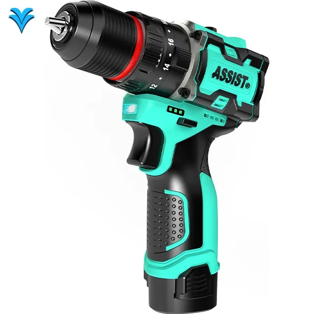 

ASSIST HJC12050 12V Lithium with 20 Section Torque Adjustment Ion Brushless Impact Drill