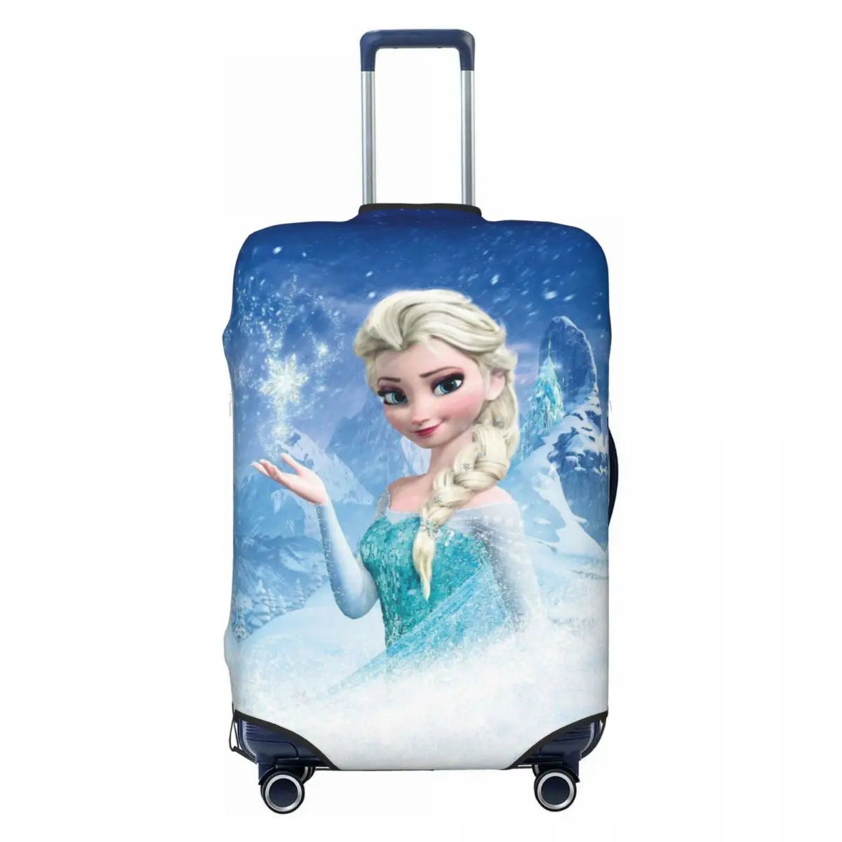 

Custom Frozen Anime Travel Luggage Cover Washable Classical Cartoon Movie Suitcase Cover Protector Fit 18-32 Inch