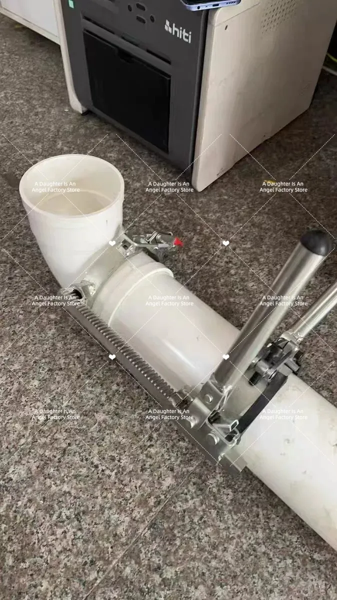 PP Pipe Installer Silent Tensioner Straight Flexible Socket Pp Silent Drain Pipe Butt Fastener