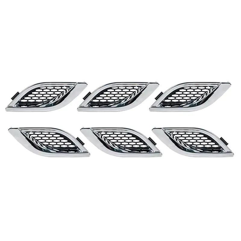 

M50K-For Quattroporte 2014-2020 Car Fender Grille Side Front Air Intake Ventilation Grill Parts 670010339 670010340 Ven