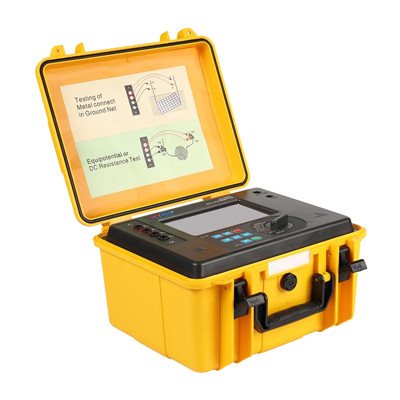 ETCR3700C Hot-Selling Equipotential Property Connection Resistance Tester With Storage And Data Upload Function