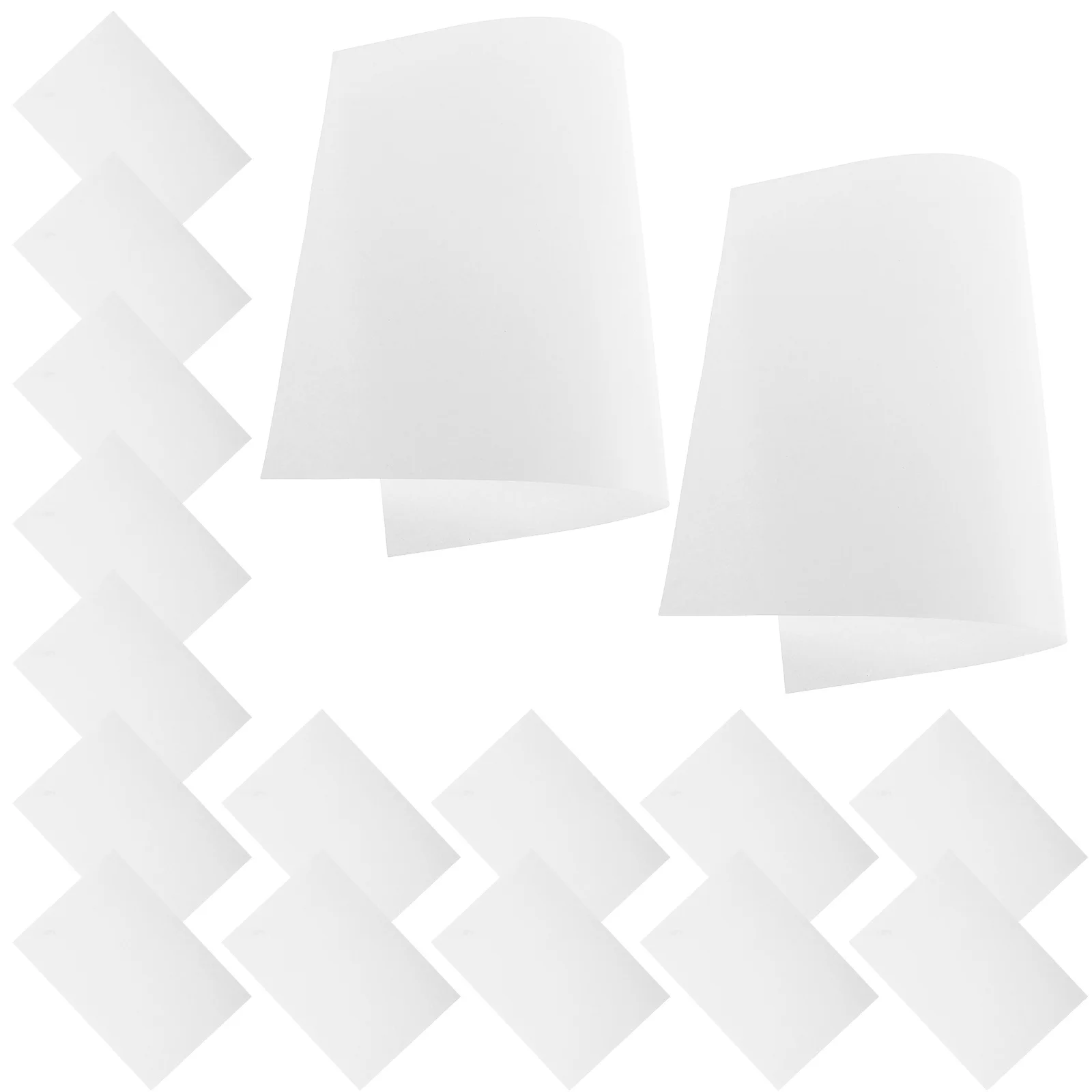 

20pcs Transfer Paper Non-Stick Double-Sided Release Sheets A4 For Diy Mosaic Craft Projects Reusable Sticker