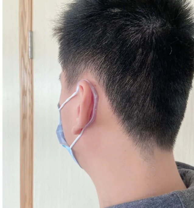 Bluetooth Earphones Transparent Soft Silicone Ear Hook Loop Clip Headset Earphone Hook For Sports Running Earphone Accessories
