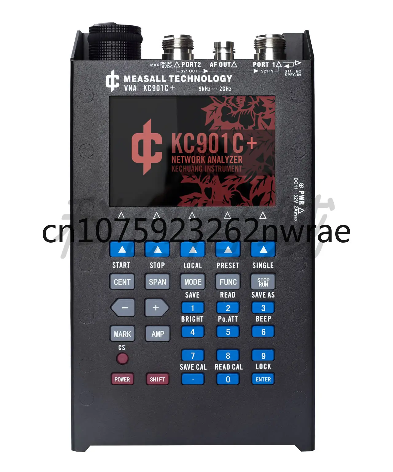 

KC901C+Antenna and Feeder Analyser Network Tester Signal Source Field Intensity Meter Spectrum Sweep Fault Location 2G