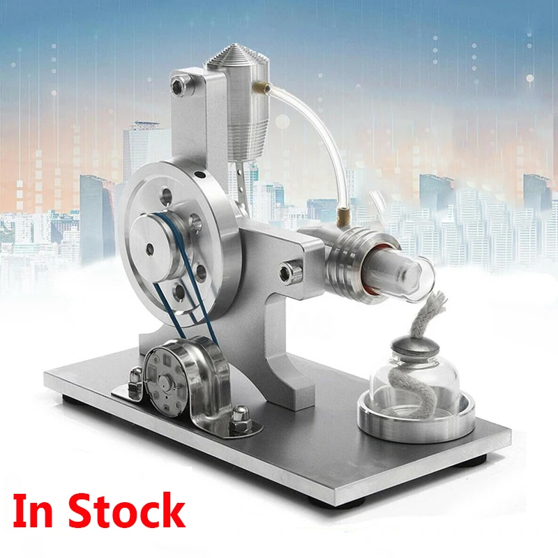 

DIY Mini Air Stirling Engine Motor Model Educational Steam Power Educational Equipment School Physics Engine Teaching Model Toy