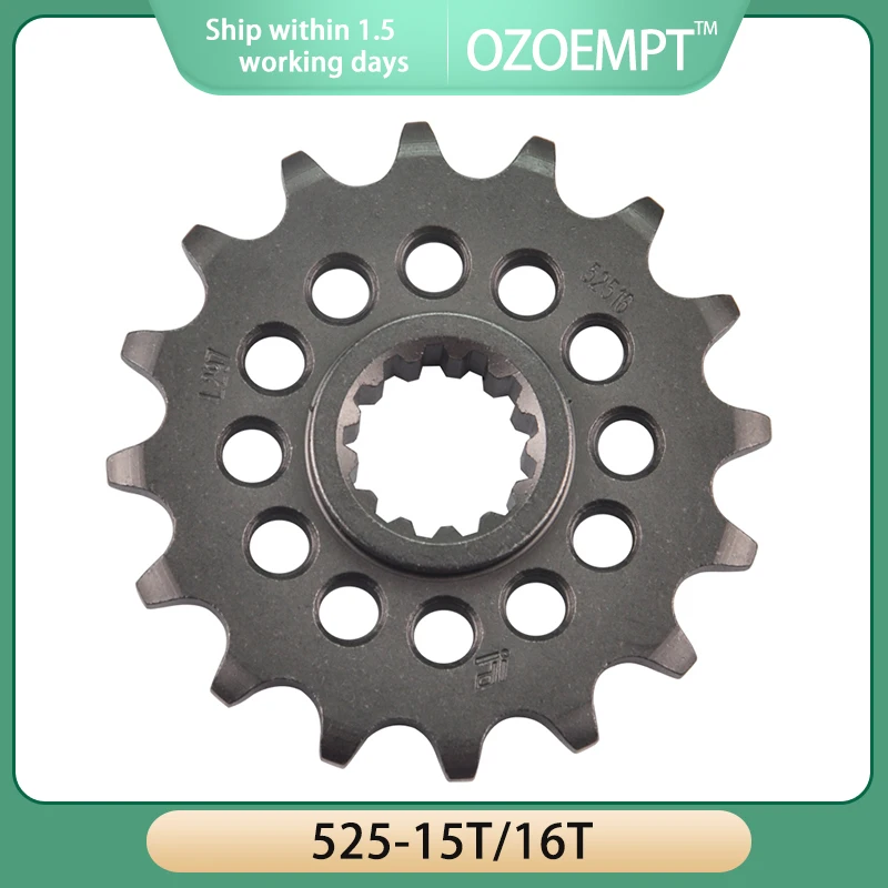 OZOEMPT（525-15T/16T）Motorcycle Rear Sprockets For H/on-da CB-1 CB400 SF/SB NC31 CB500 CBF500 CBR400RR NC23 RVF400NC35 VFR400NC30