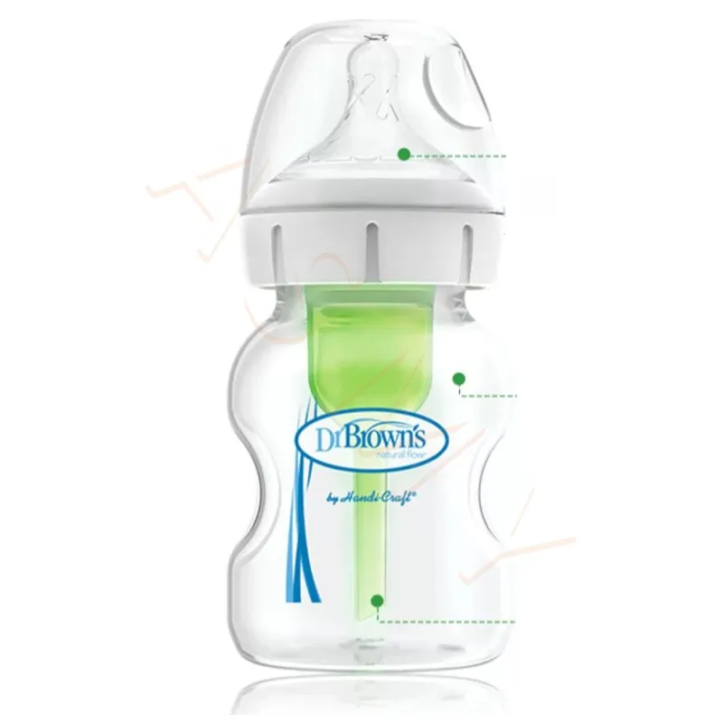 Dr. Brown\'s newborn baby bottle / 150ML  270ML  / Wide mouth/PP baby bottle