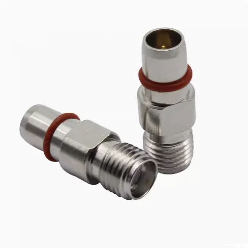 2pcs SMA Female to BMA Male RF Coaxial Adapter Straight RF Connectors