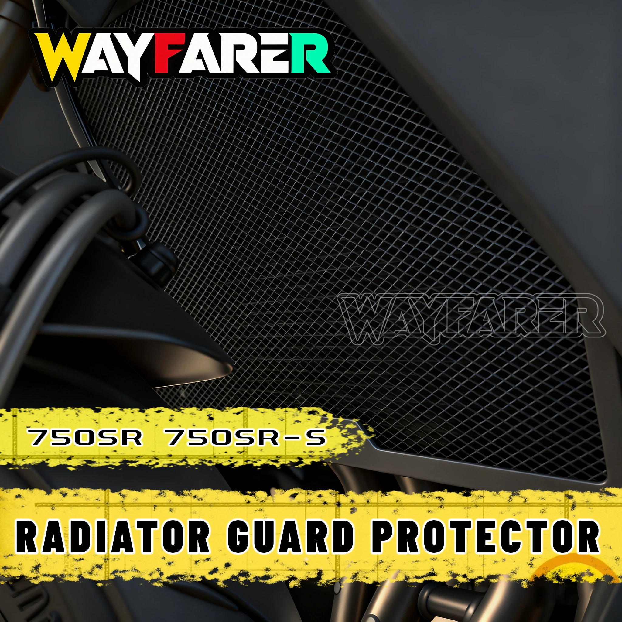 For CF 750SR 750SR-S 750SRS 750SS 750 SR SR-S 2026+ Motorcycle Radiator Cover Guard Protector Grill Protection Cover