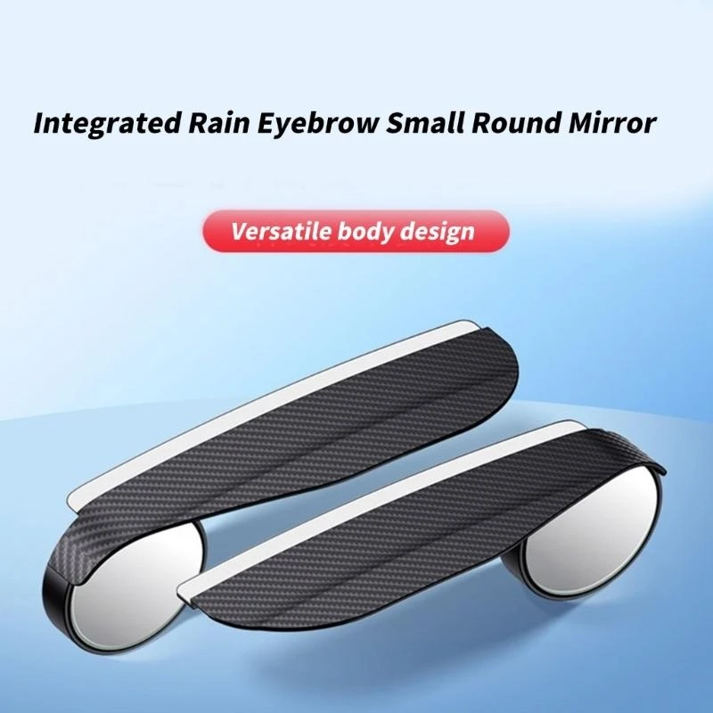 

Blind Spots Glass Frameless Auxiliary Rearview Glass Auto Motorcycle Universally Wide Rainproof Glass