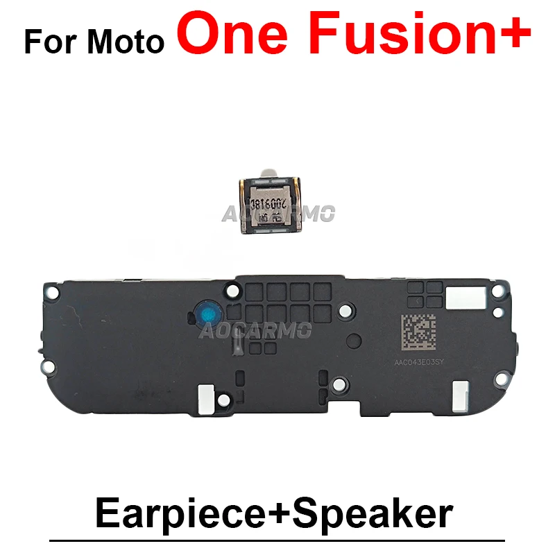 For Motorola Moto One Fusion/One Fusion+ Plus Earpiece Ear Speaker Loudspeaker Buzzer Ring Replacement Parts