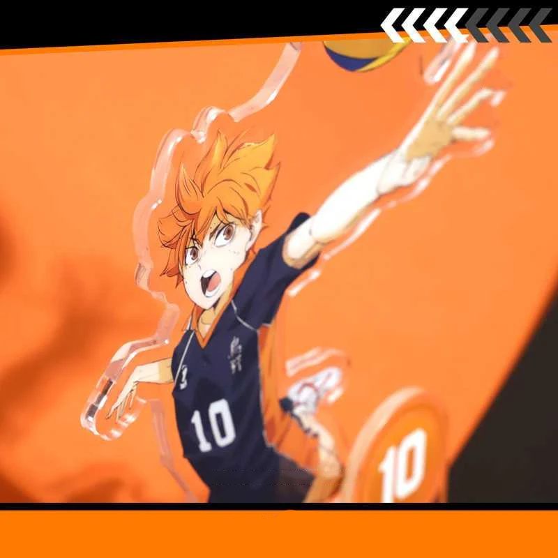 อนิเมะ ไฮคิว!! ฟิกเกอร์คอสเพลย์ ฮินาตะ โชโย โทบิโอะ คาเงยามะ ไดจิ ซาวามูระ พร้อมฐานอะคริลิคตั้งโชว์ ของตกแต่ง อุปกรณ์ประกอบฉาก