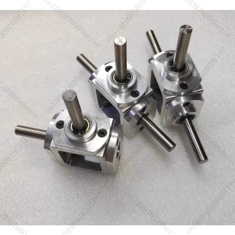 Bevel Gearbox Output Shaft Ratio Type Cross Commutator Right Angle Transmission  Diameter 8MM 1pc
