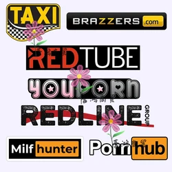 Waterproof Personalized Fake Taxi Stickers JDM Hoon Racing Fun Stickers Notebook Car Stickers Personalized Customization