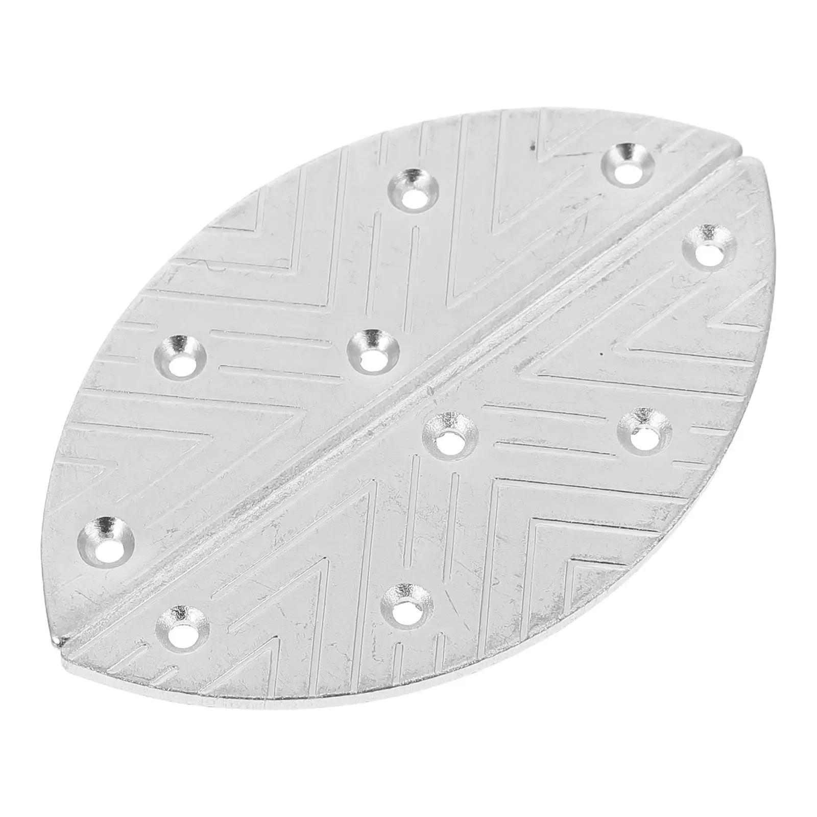 Discos de metal resistentes ao desgaste para sapatos masculinos, placas de proteção de calcanhar, solas, almofadas de reparo, meia lua