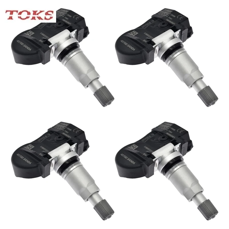 4PCS 40700-3AN0A 407003AN0A New TPMS Tire Pressure Sensor 315MHZ For Nissan Frontier Maxima Nv200 Sentra Versa Note Auto Parts