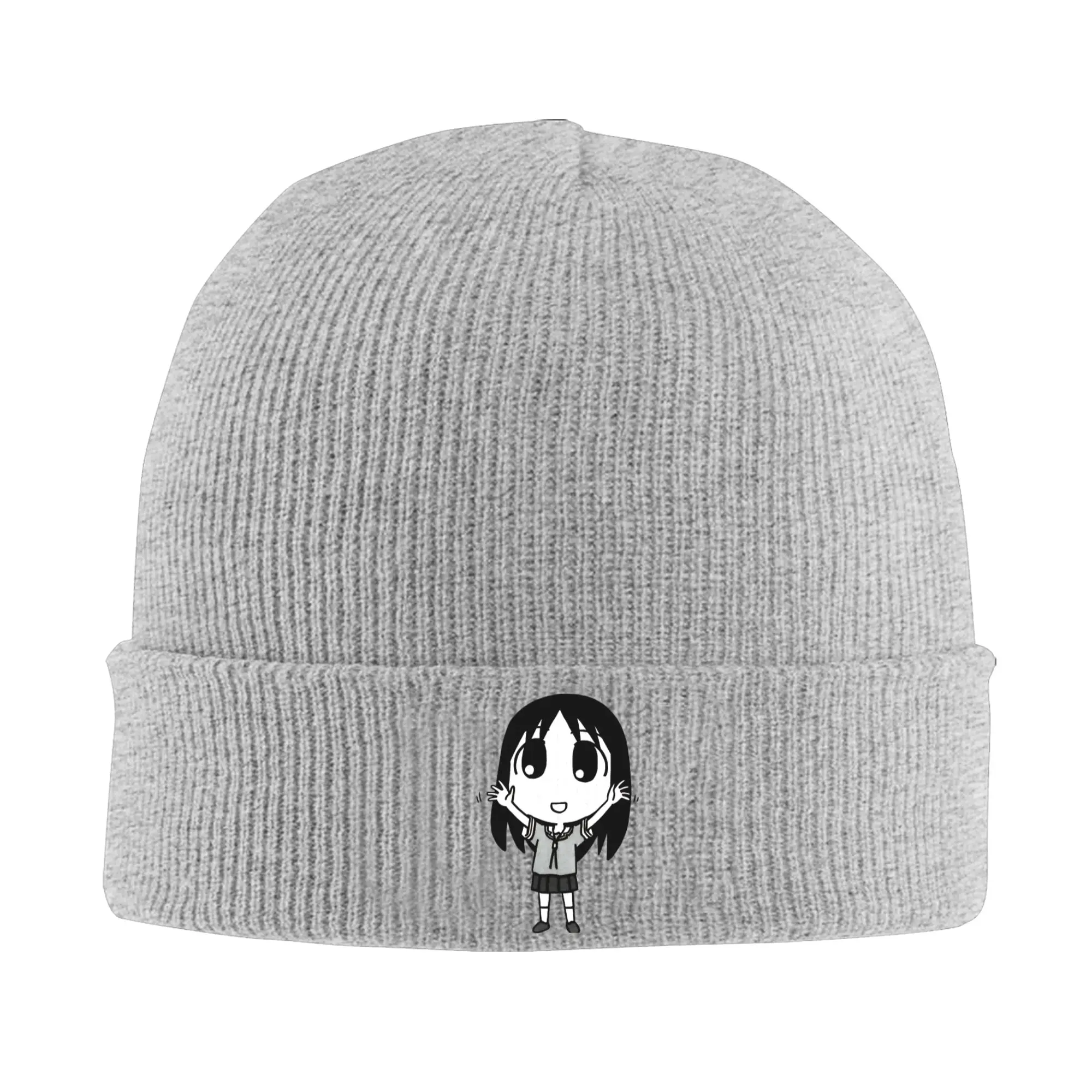 Osaka Autistic Azumanga Daioh Knit Beanie For Men Women  Winter Bonnet Knitted Hat